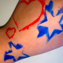 Load image into Gallery viewer, "RAVE LOVE" " - KANDI LOVE  Sticker/ Stencils
